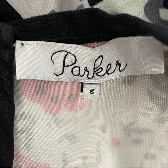 Parker Sleeveless Fit and Flare Congo Print Dress Small - Picture 8 of 9